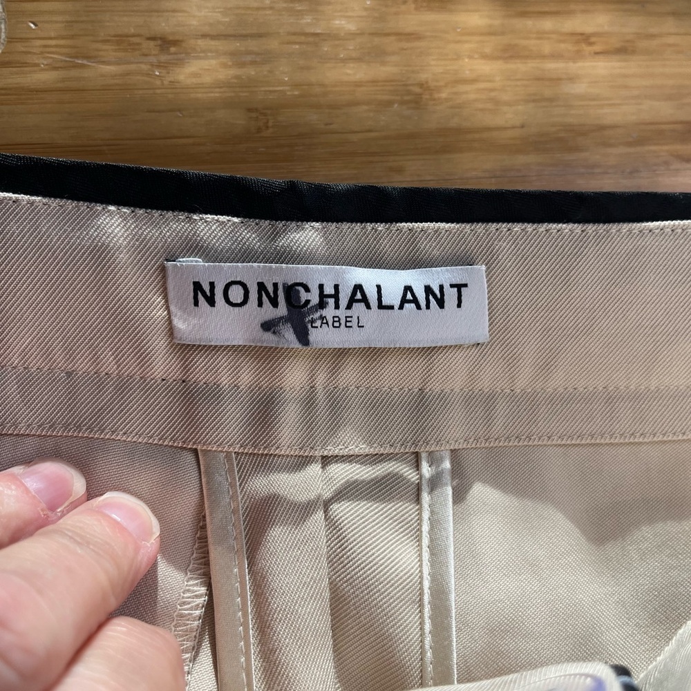 GUC NONchalant- Rebecca Pant in Crema. Size XL - Picture 7 of 11